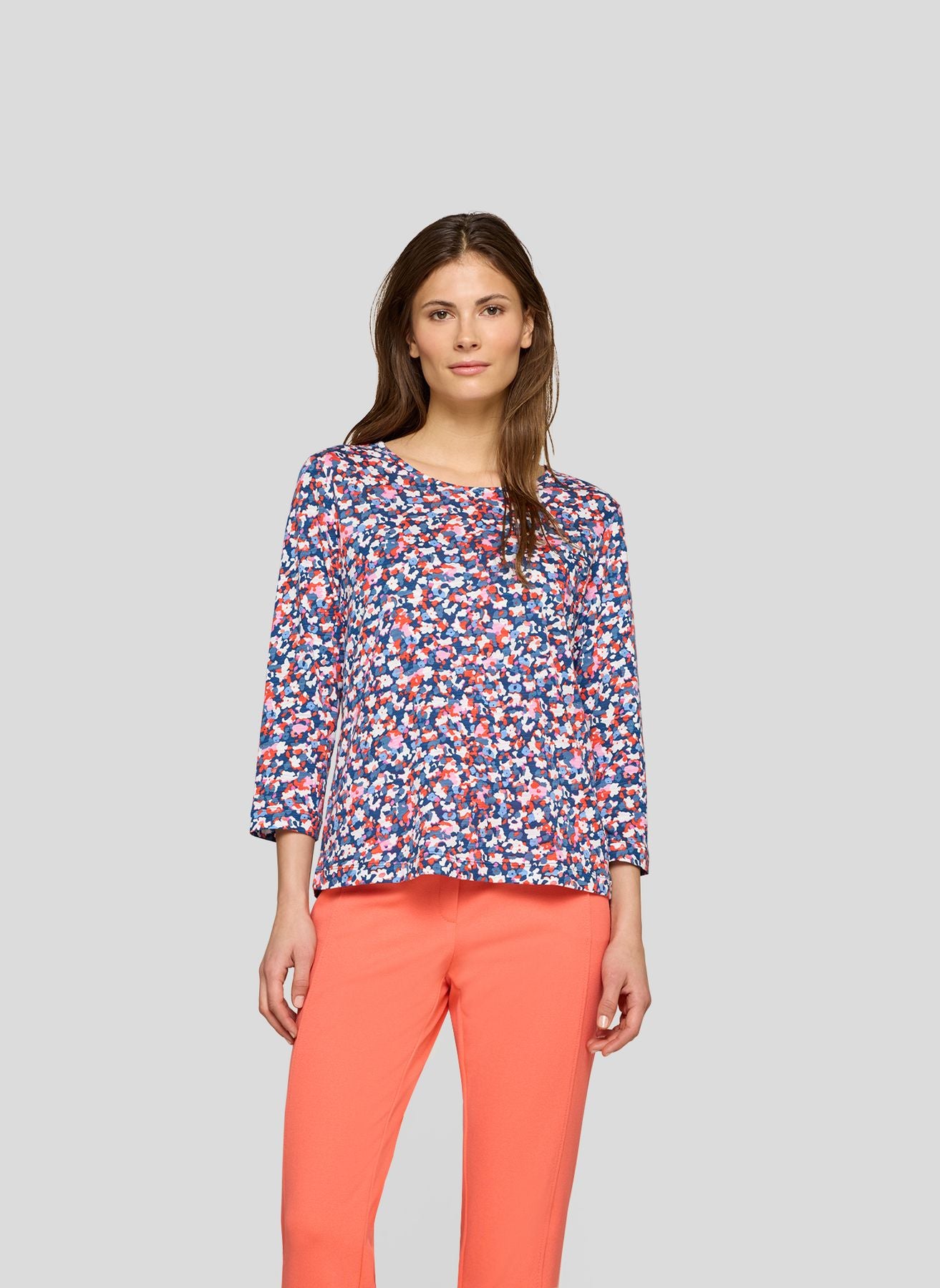 Shirt mit 3/4-Ärmeln