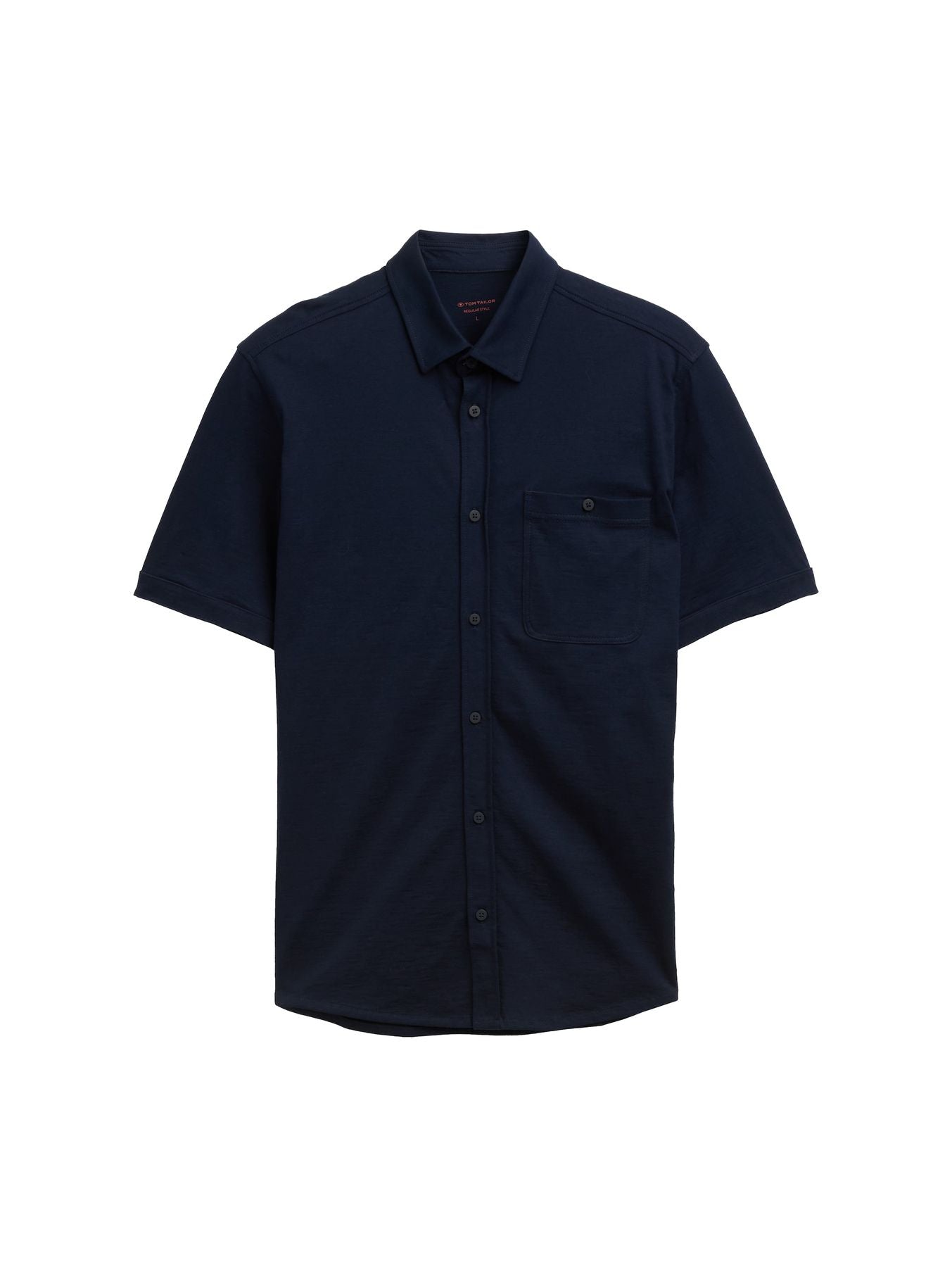 Regular Fit Kurzarmhemd aus Baumwolle