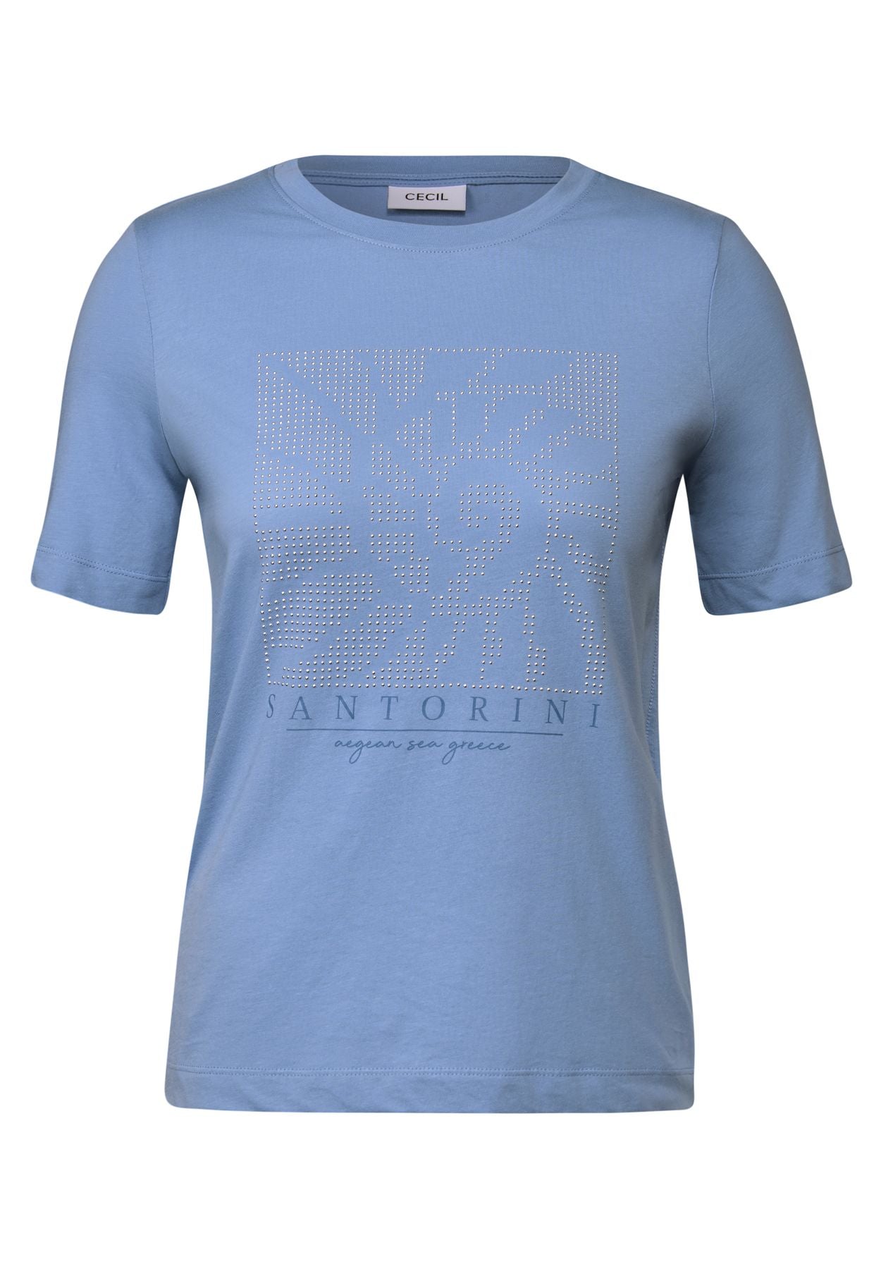 Shirt mit Schmucksteinen