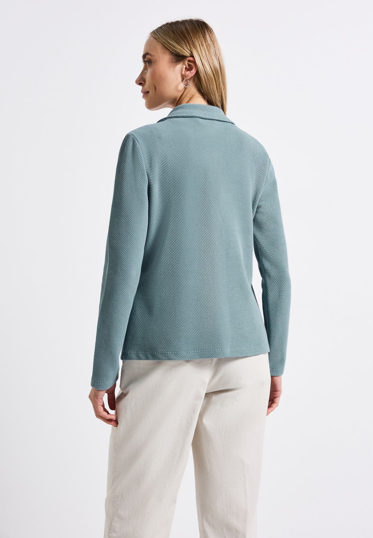 Basic Blazer mit Struktur