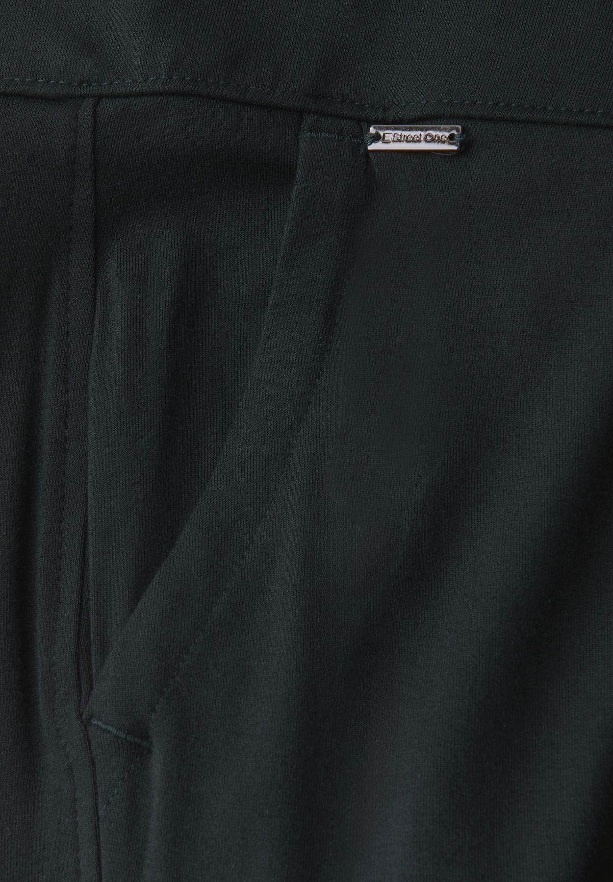 Wide Leg Jersey-Hose