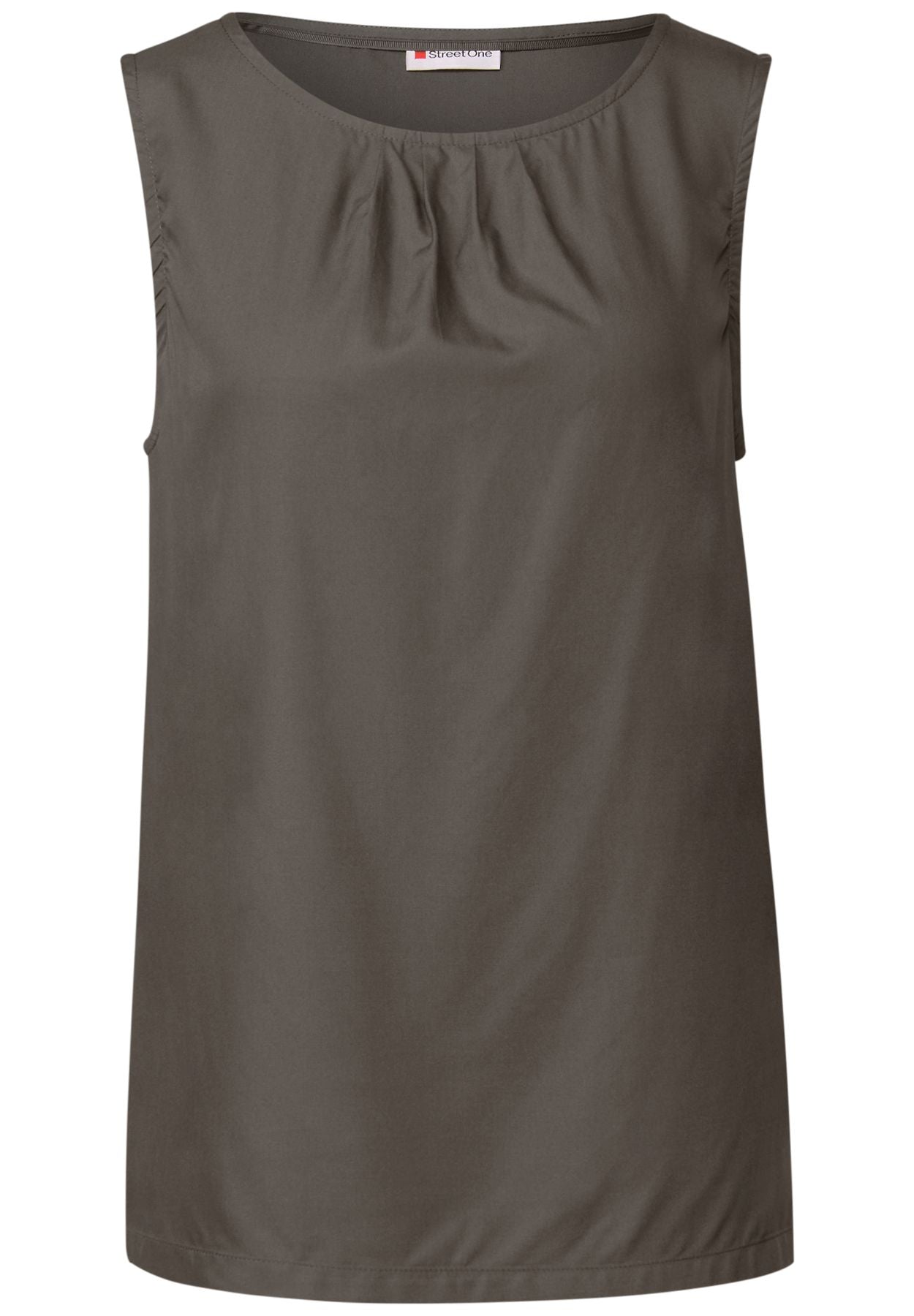 Blusentop mit Raffung