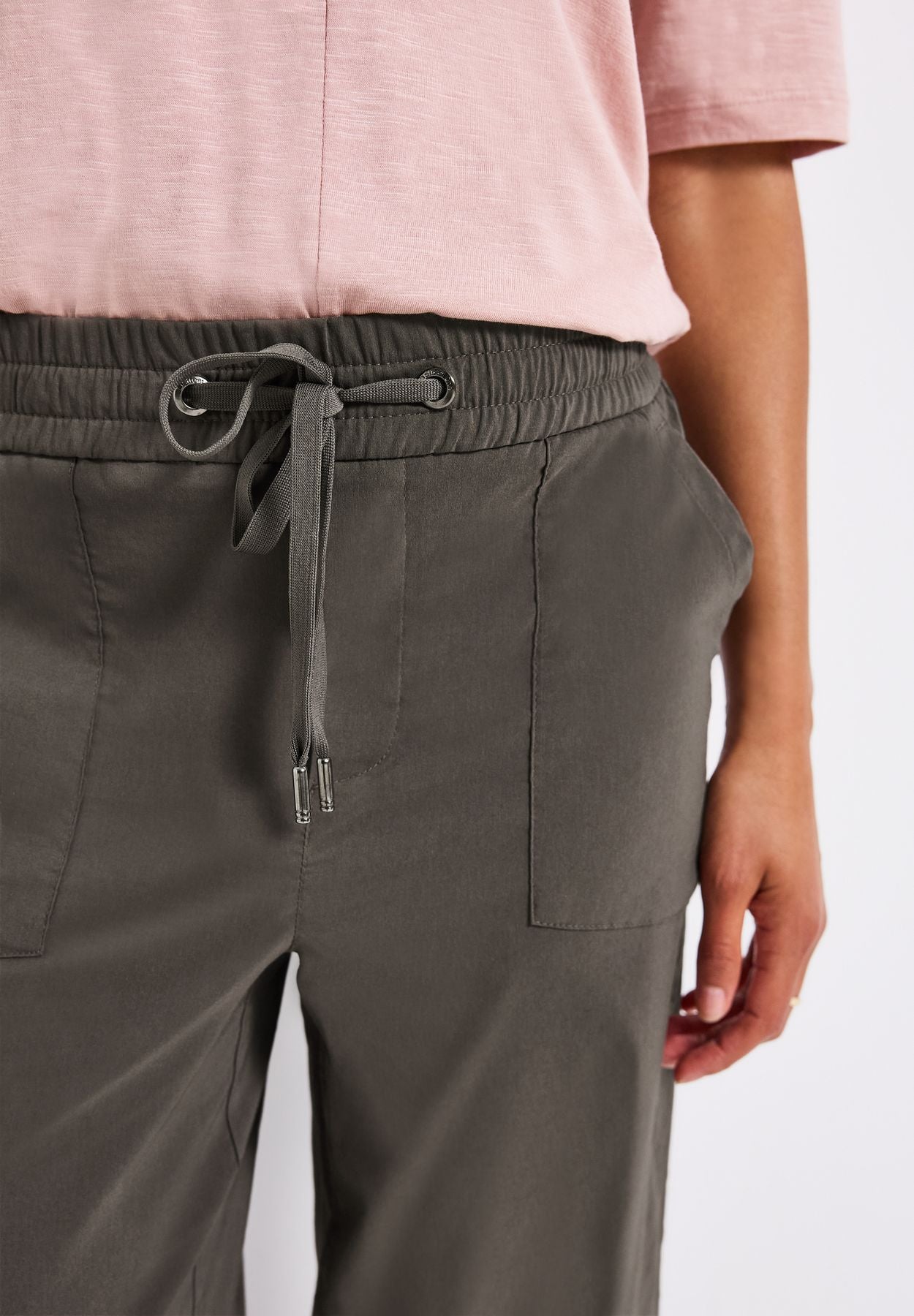 Casual Fit Hose mit Turn-Up