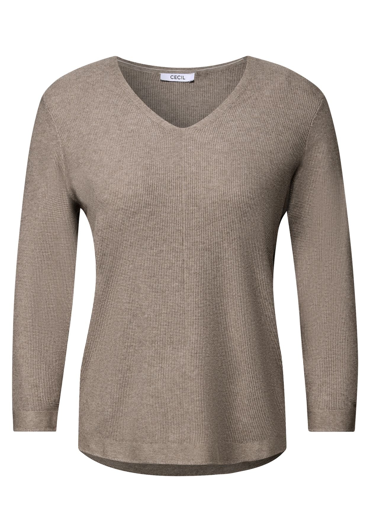 V-Neck Strickpullover