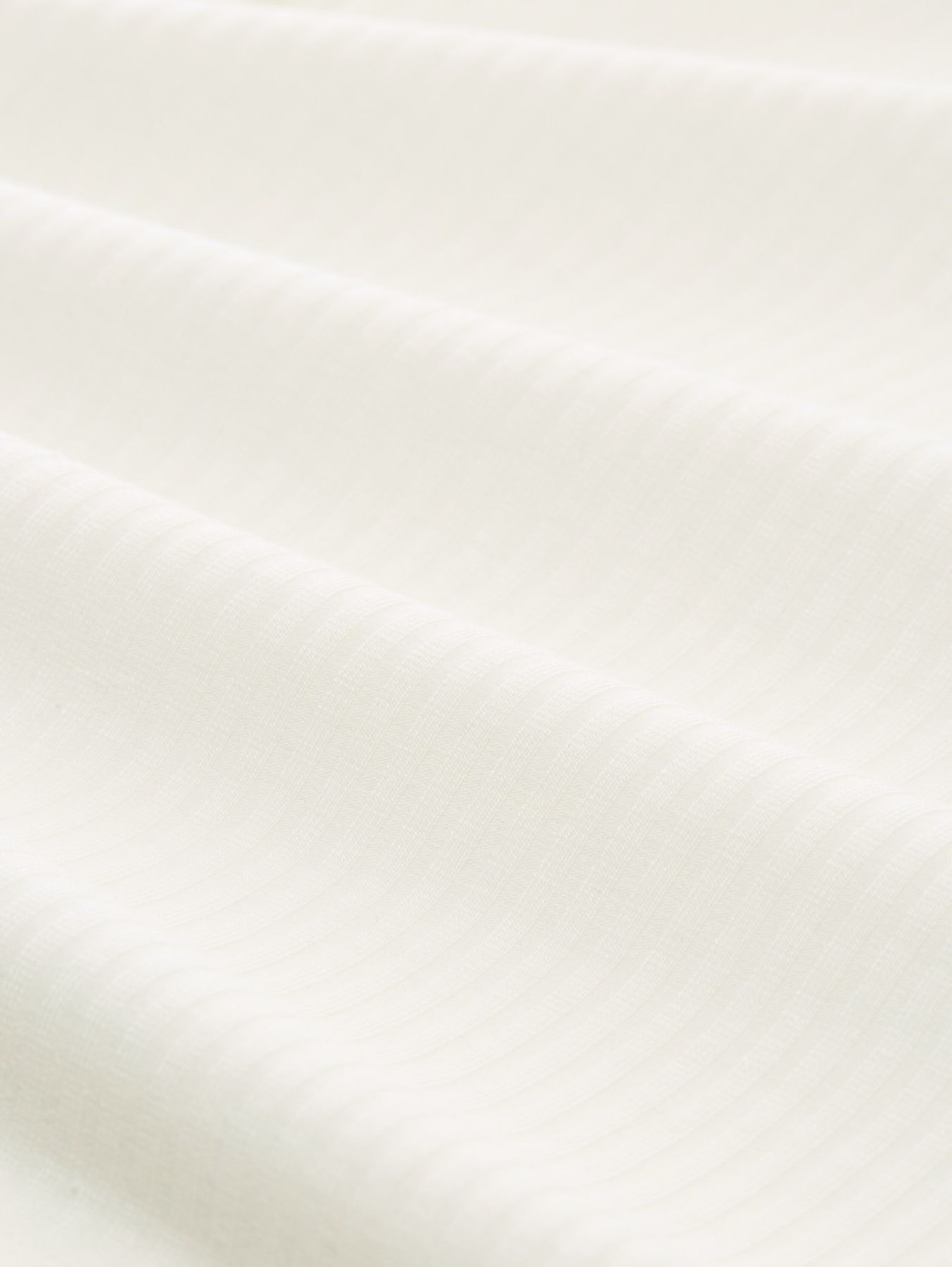 Ripp Top mit Stehkragen