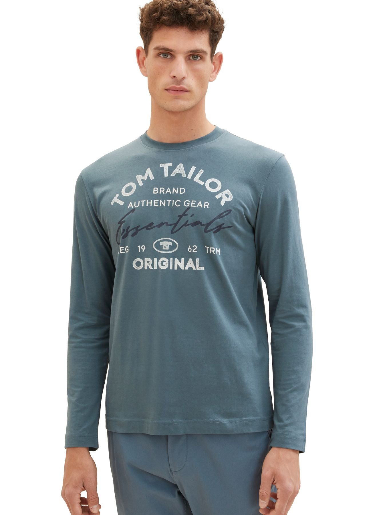 Langarmshirt mit Logo-Print