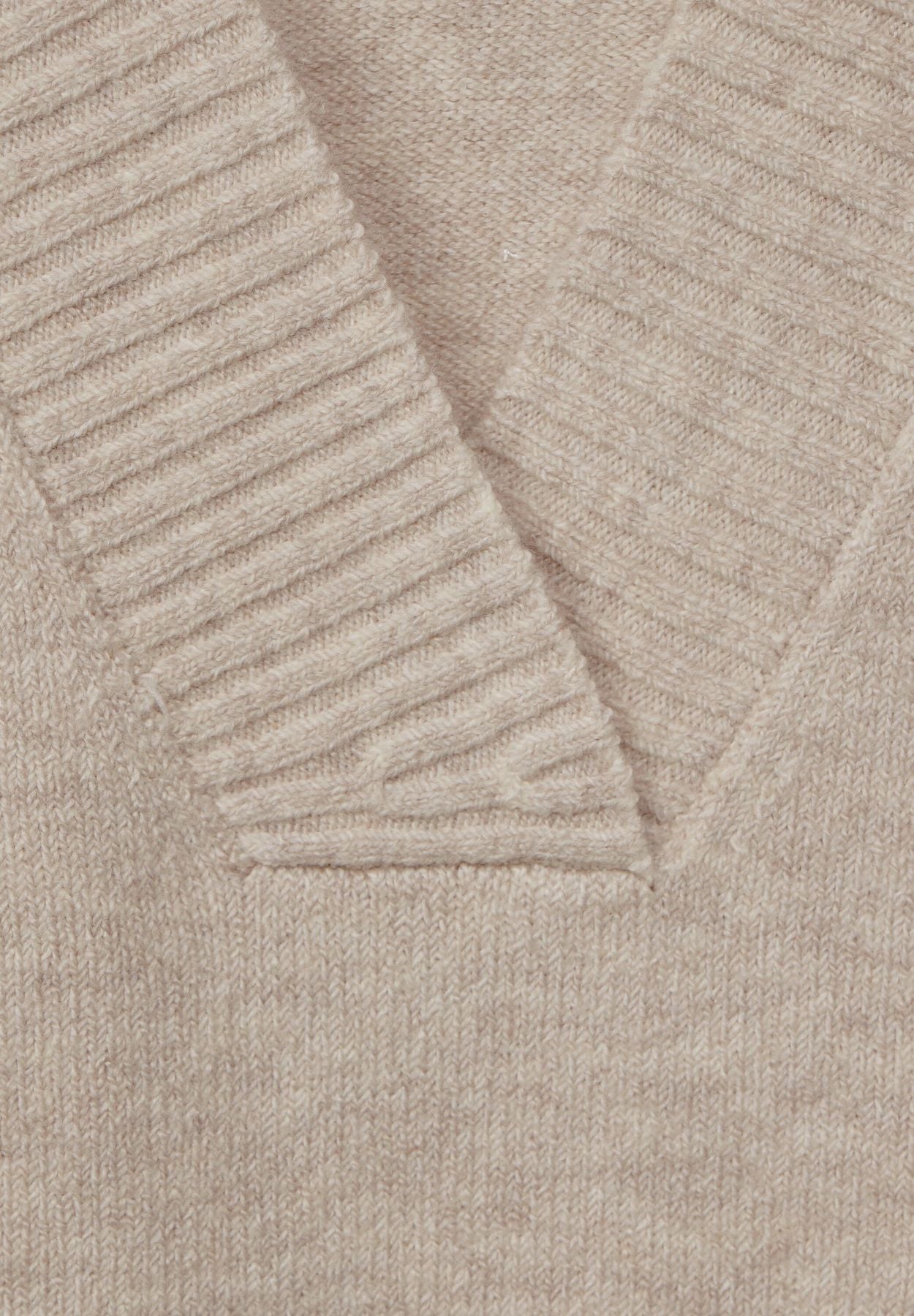 V-Ausschnitt Pullover