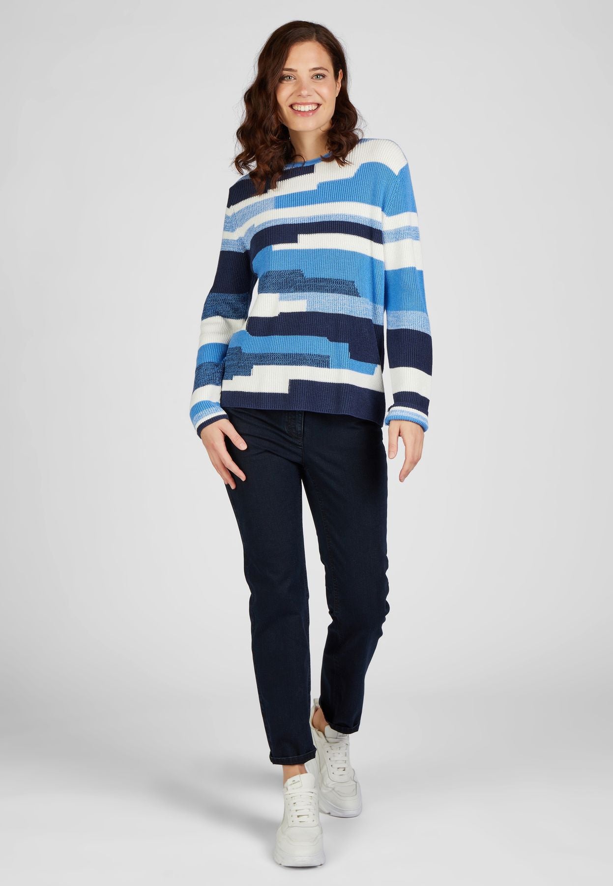 Pullover aus Baumwoll-Mix