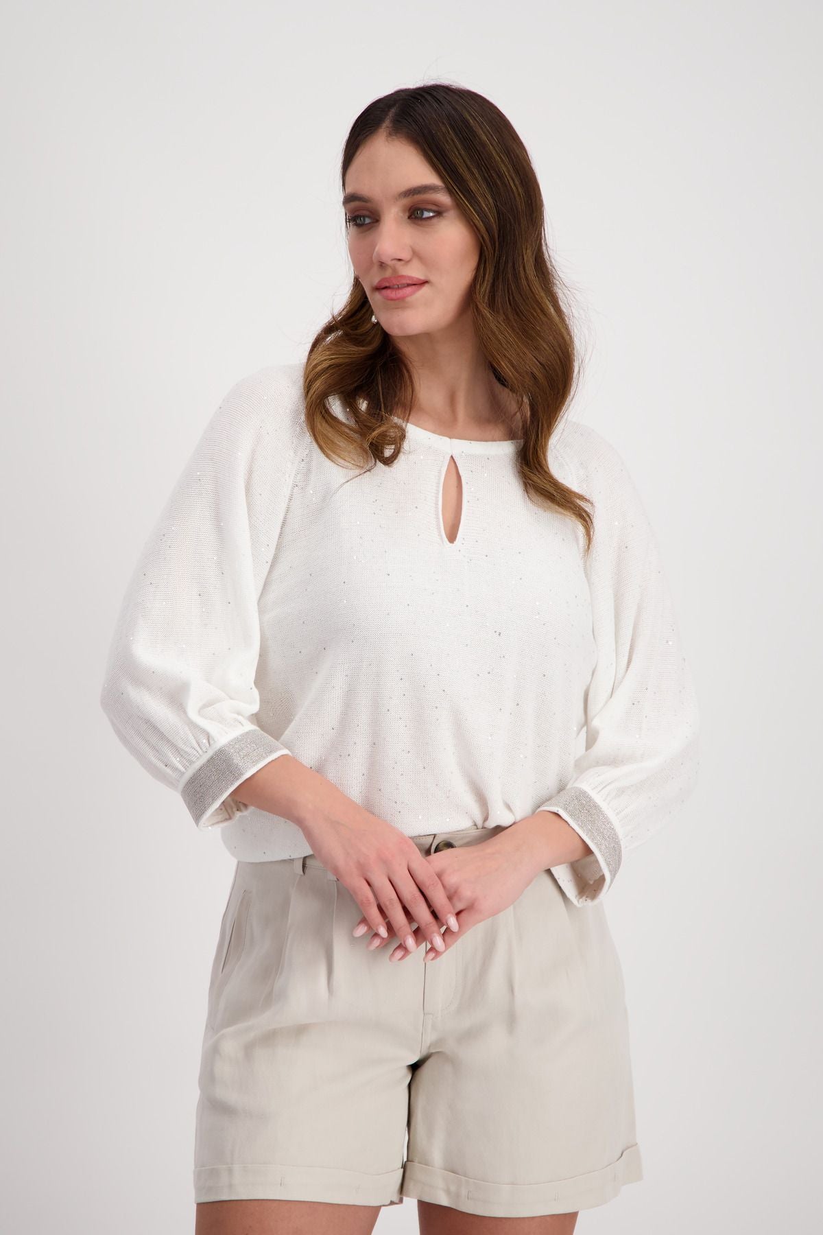 Pullover mit Pailletten