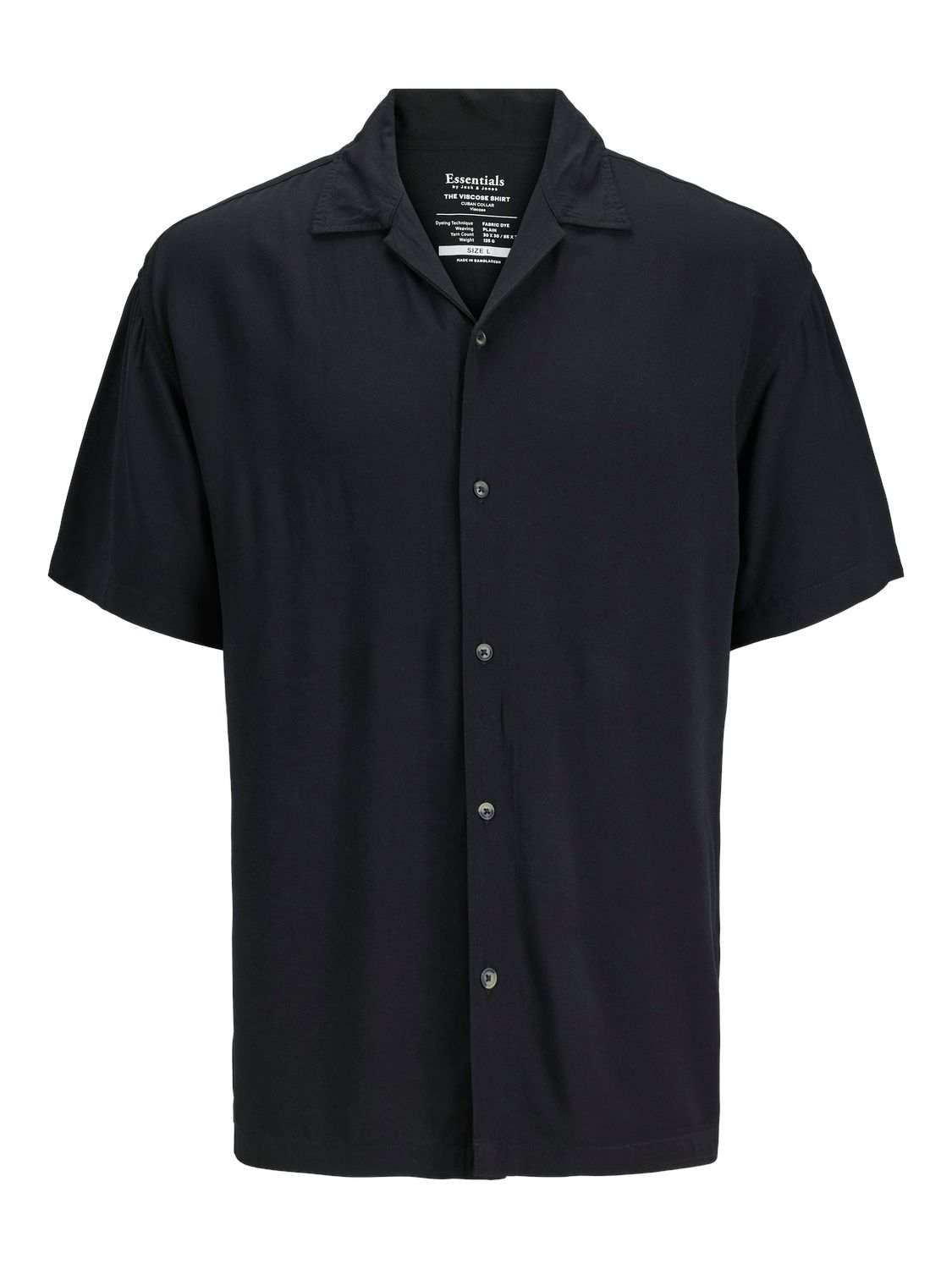 JJEJEFF SOLID RESORT SHIRT SS SN PLS