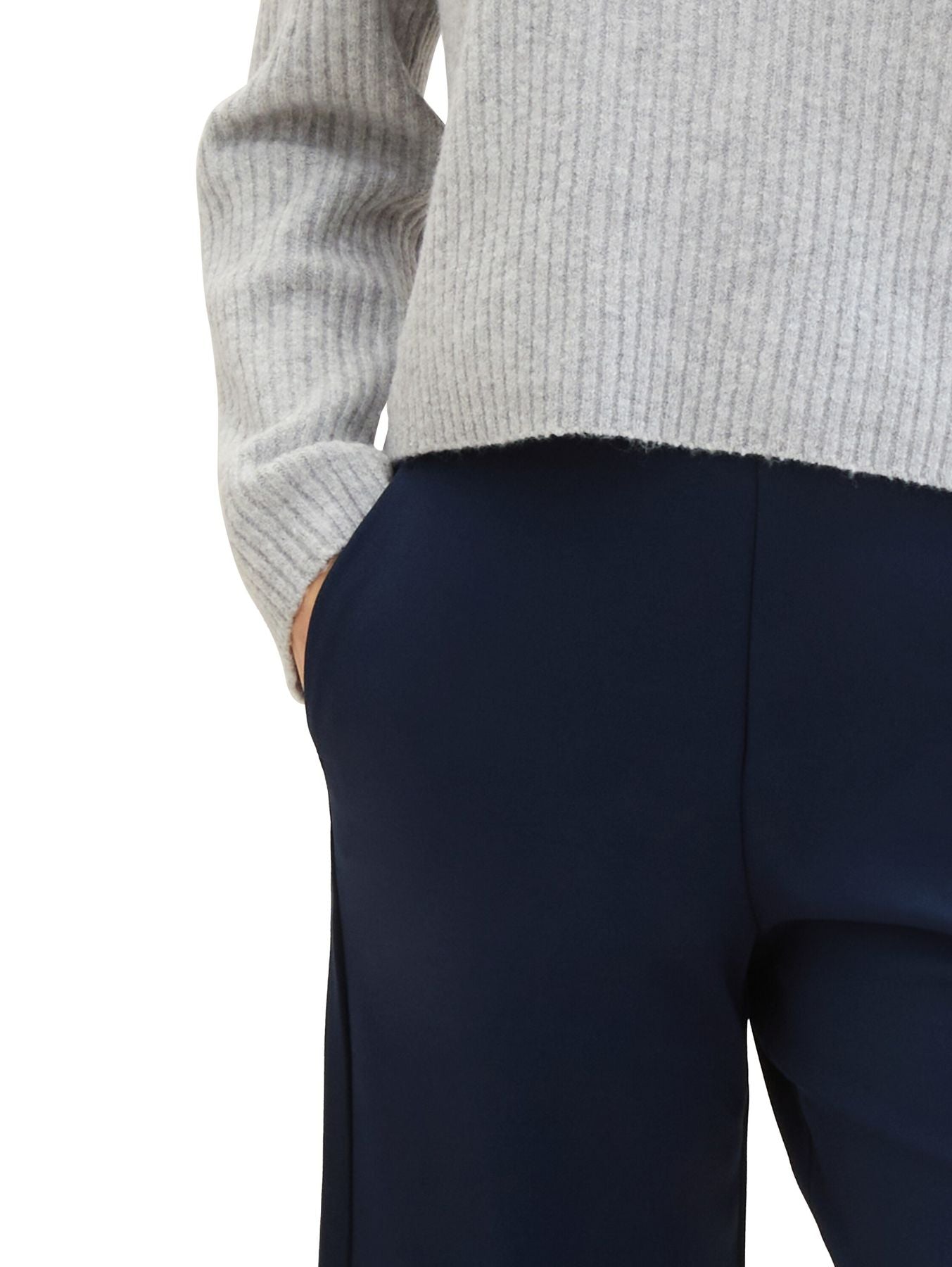 High Waist Culotte Hose