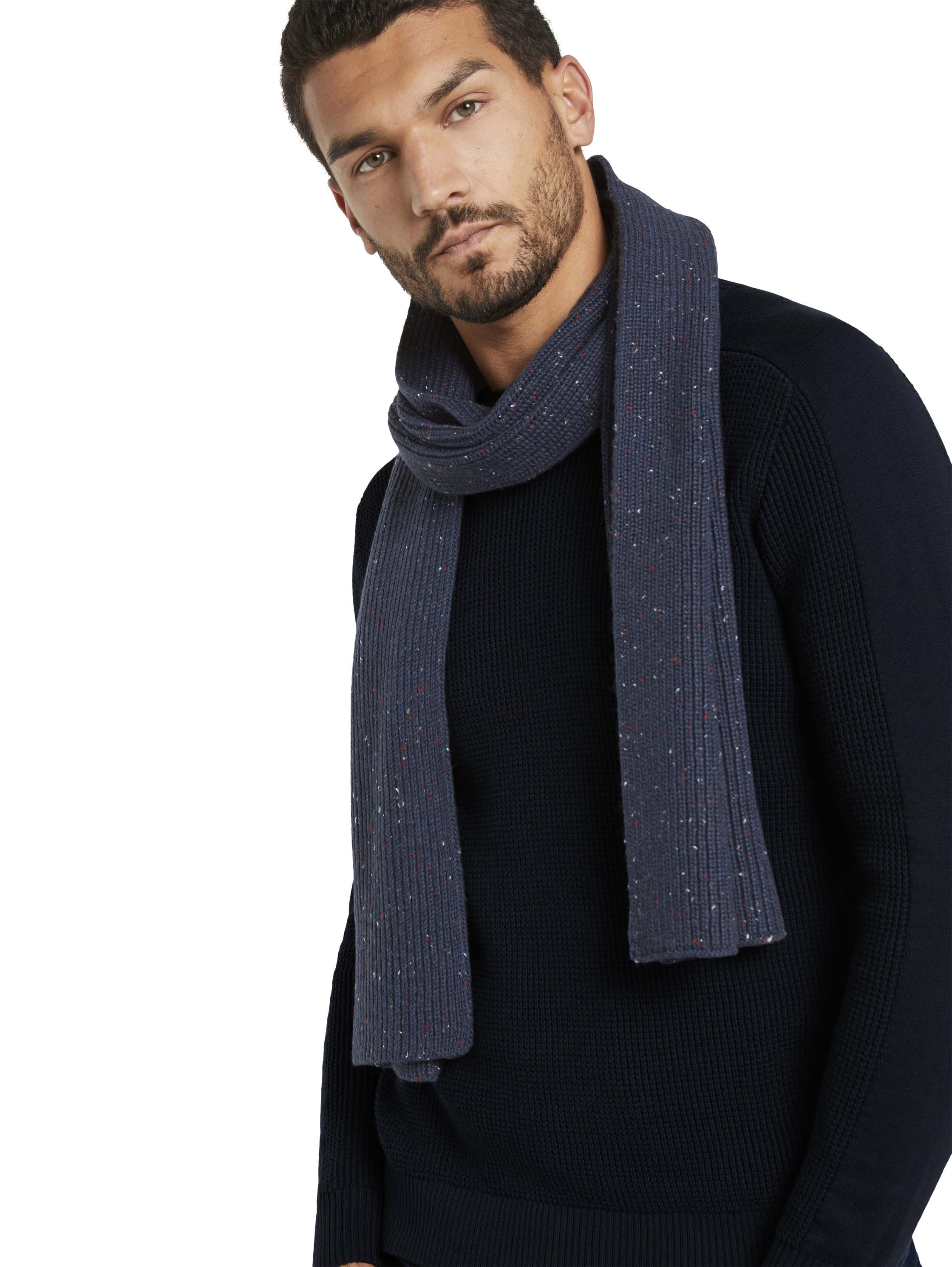 half cardigan nep scarf