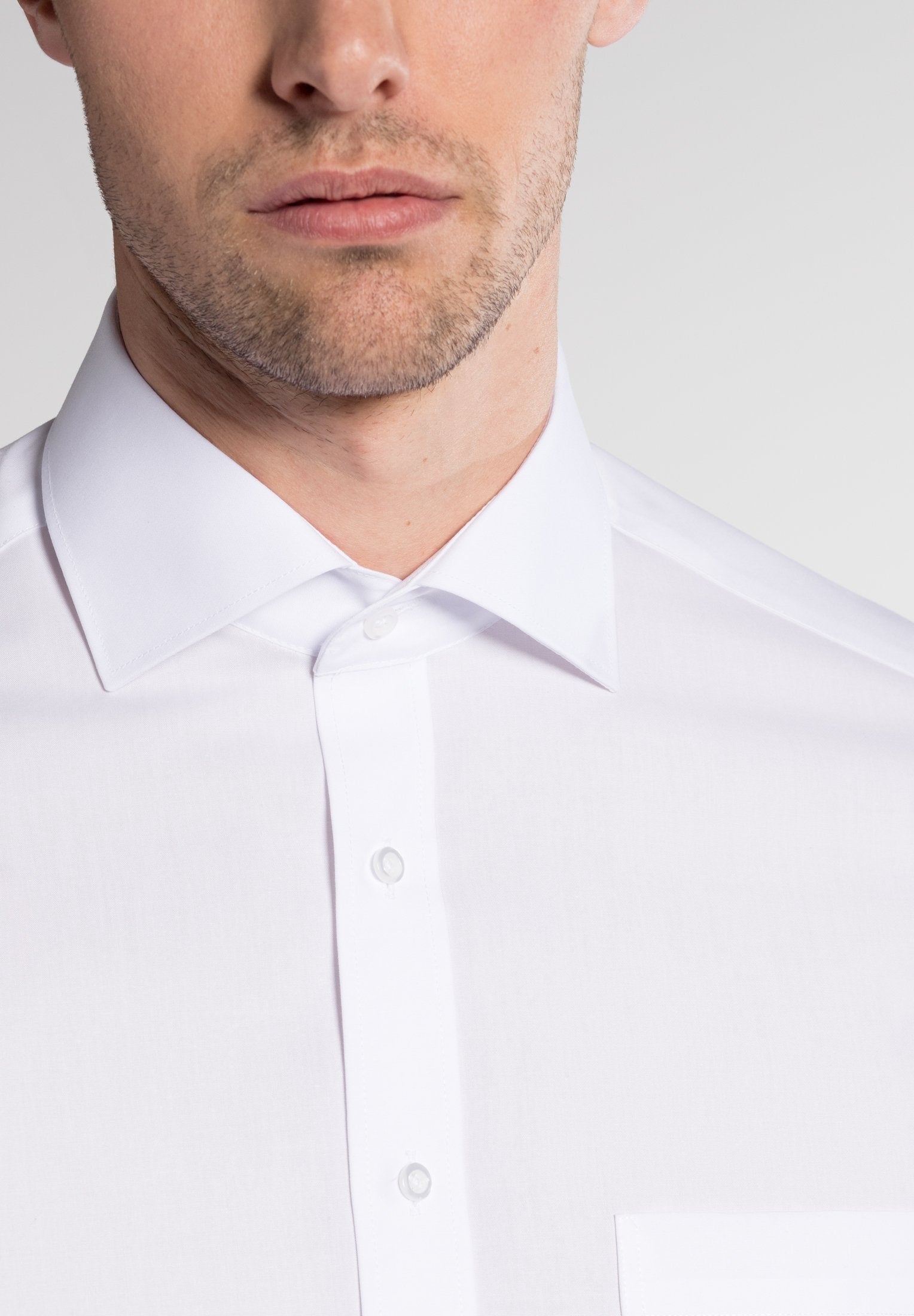 ETERNA KURZARM HEMD MODERN FIT POPELINE