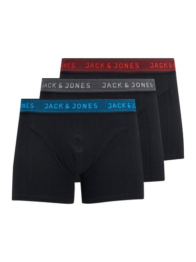 JACWAISTBAND TRUNKS 3 PACK NOOS