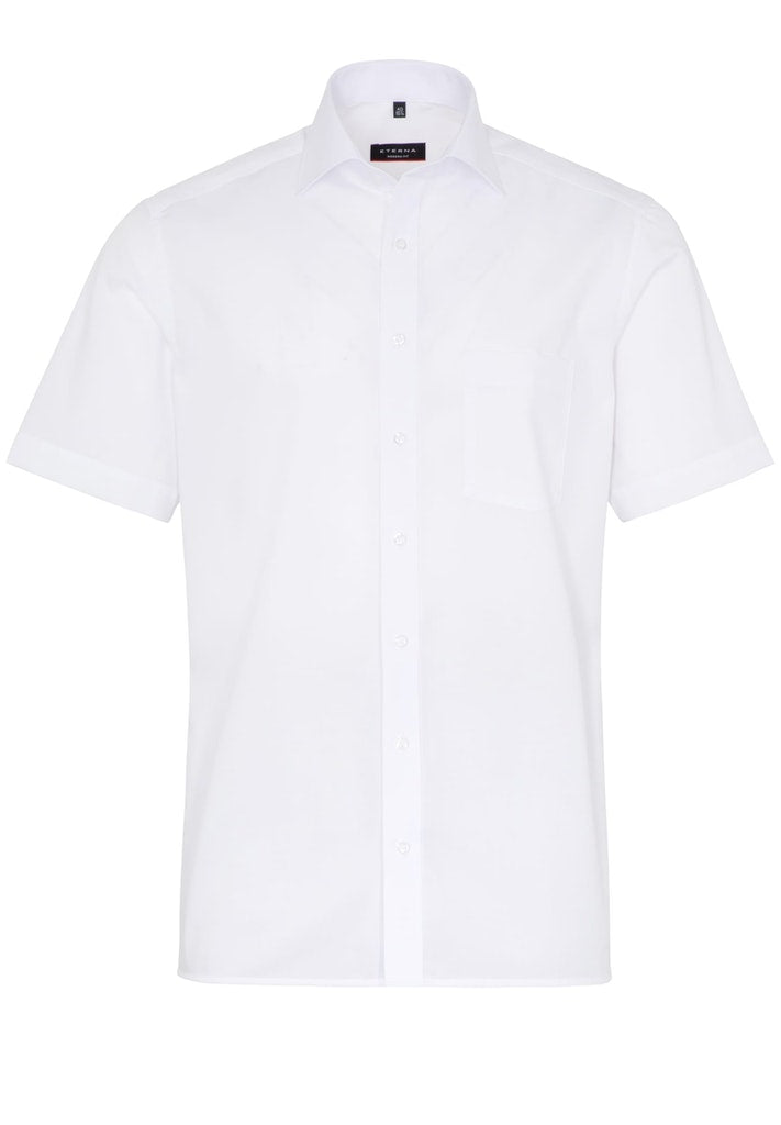 ETERNA KURZARM HEMD MODERN FIT POPELINE