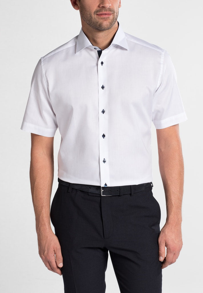 ETERNA KURZARM HEMD MODERN FIT PINPOINT