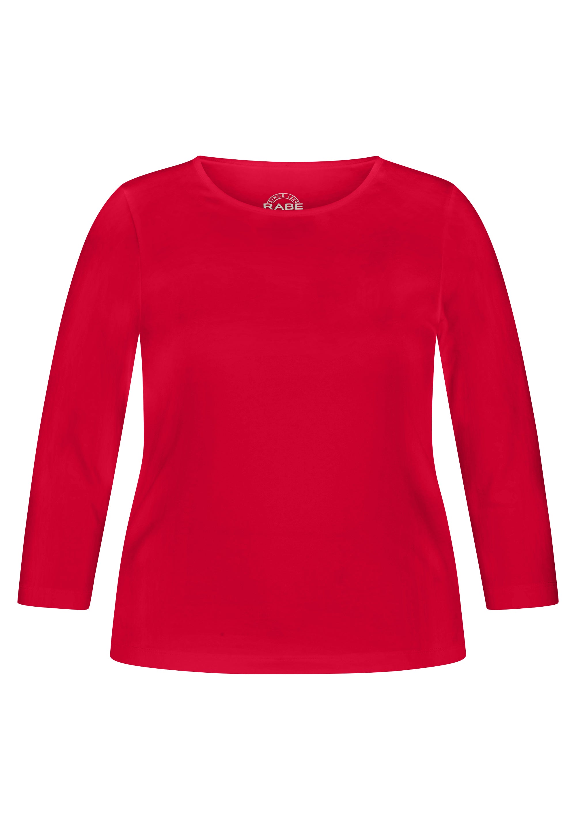 Baumwoll-T-Shirt mit 3/4 Arm