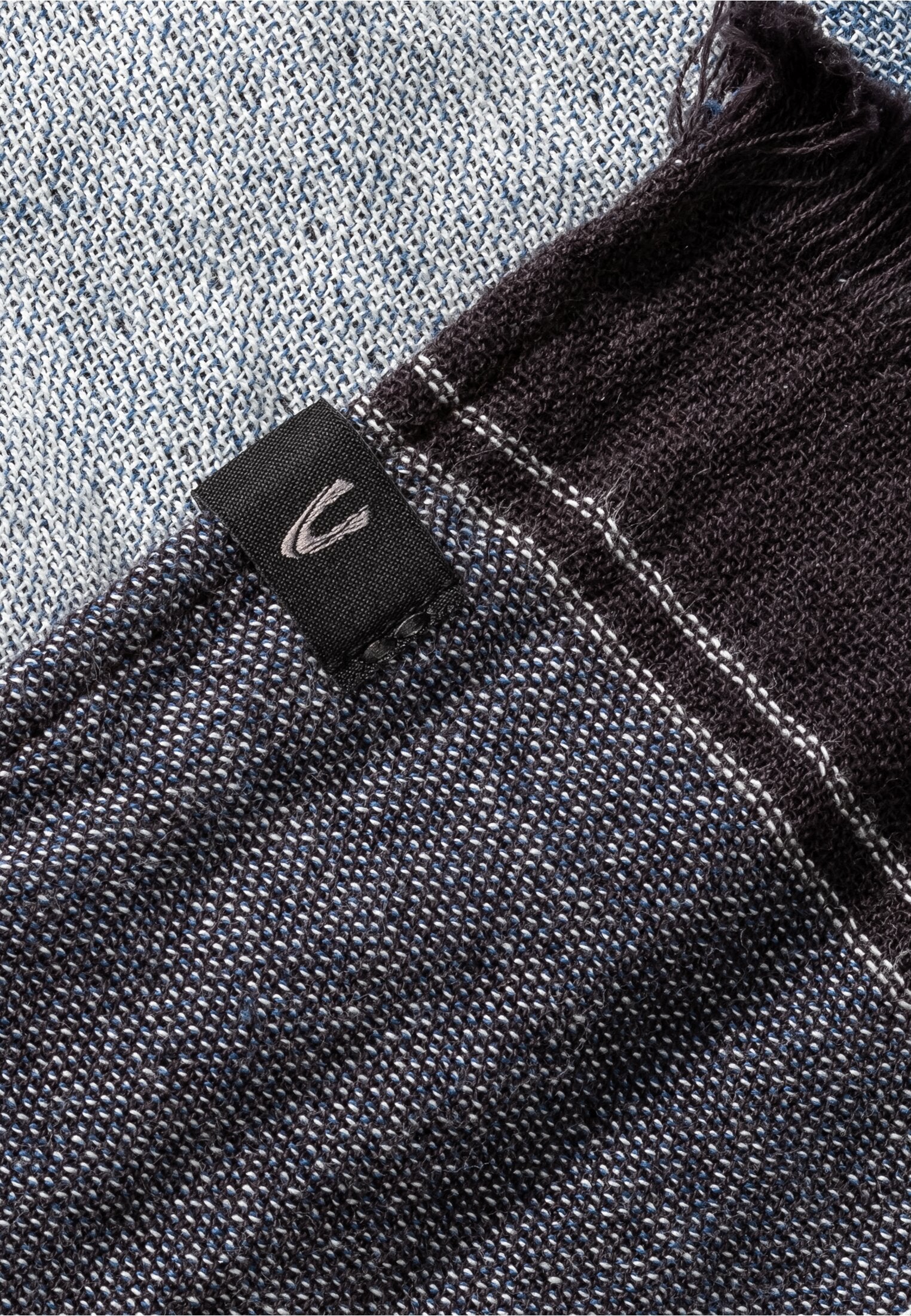 Feiner Webschal aus reiner Baumwolle