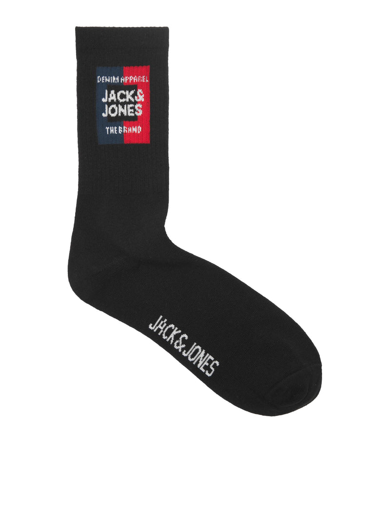 JACCOLOR BLOCK SOCKS 5 PACK