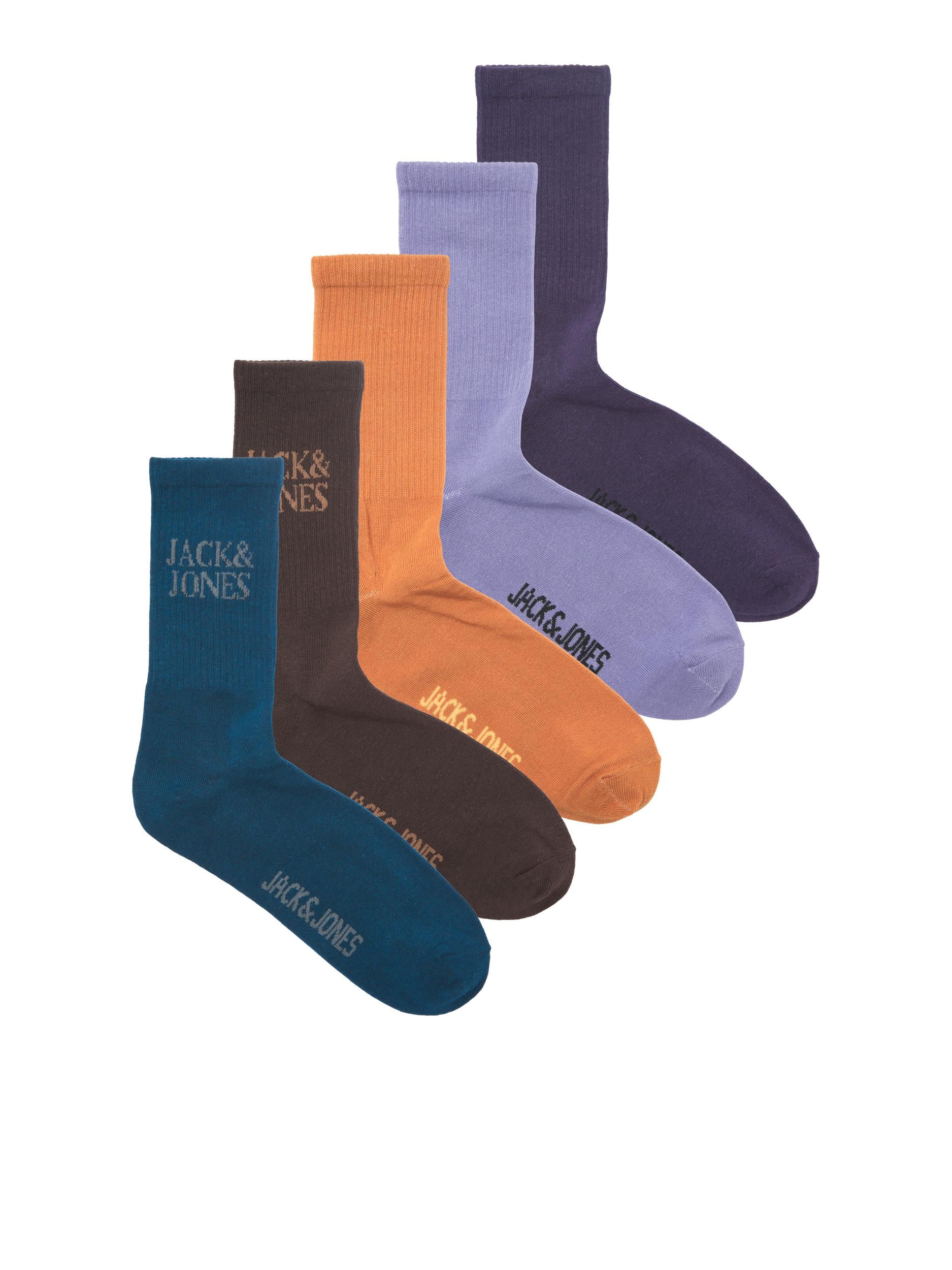 JACLOGO JJ TENNIS SOCKS 5 PACK