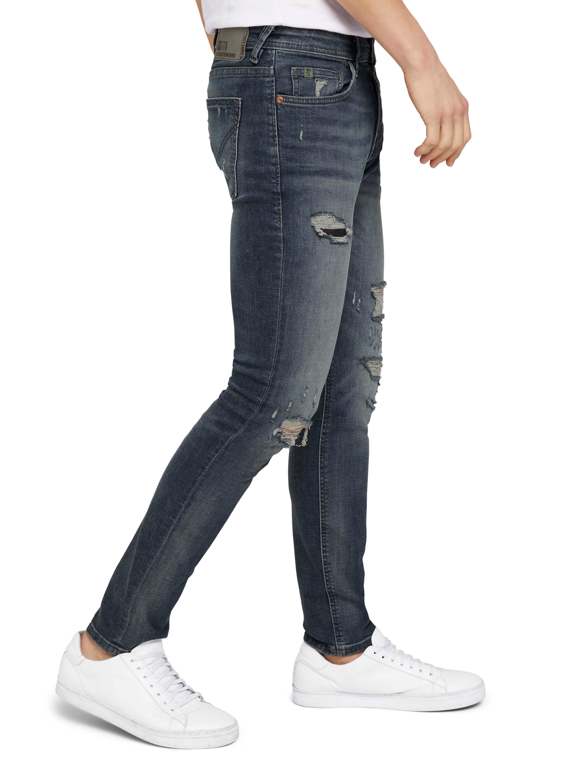 slim PIERS blue denim