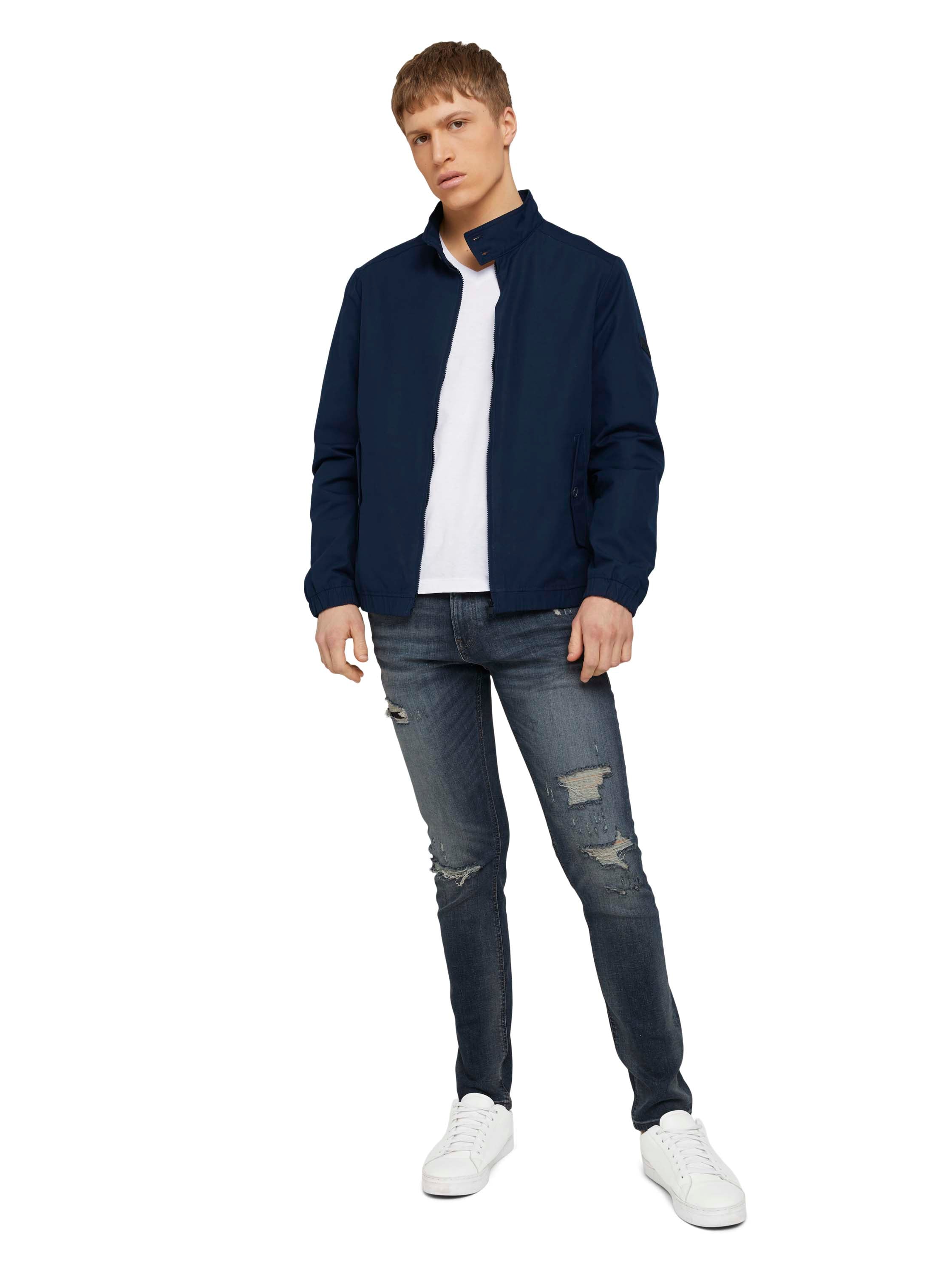 slim PIERS blue denim