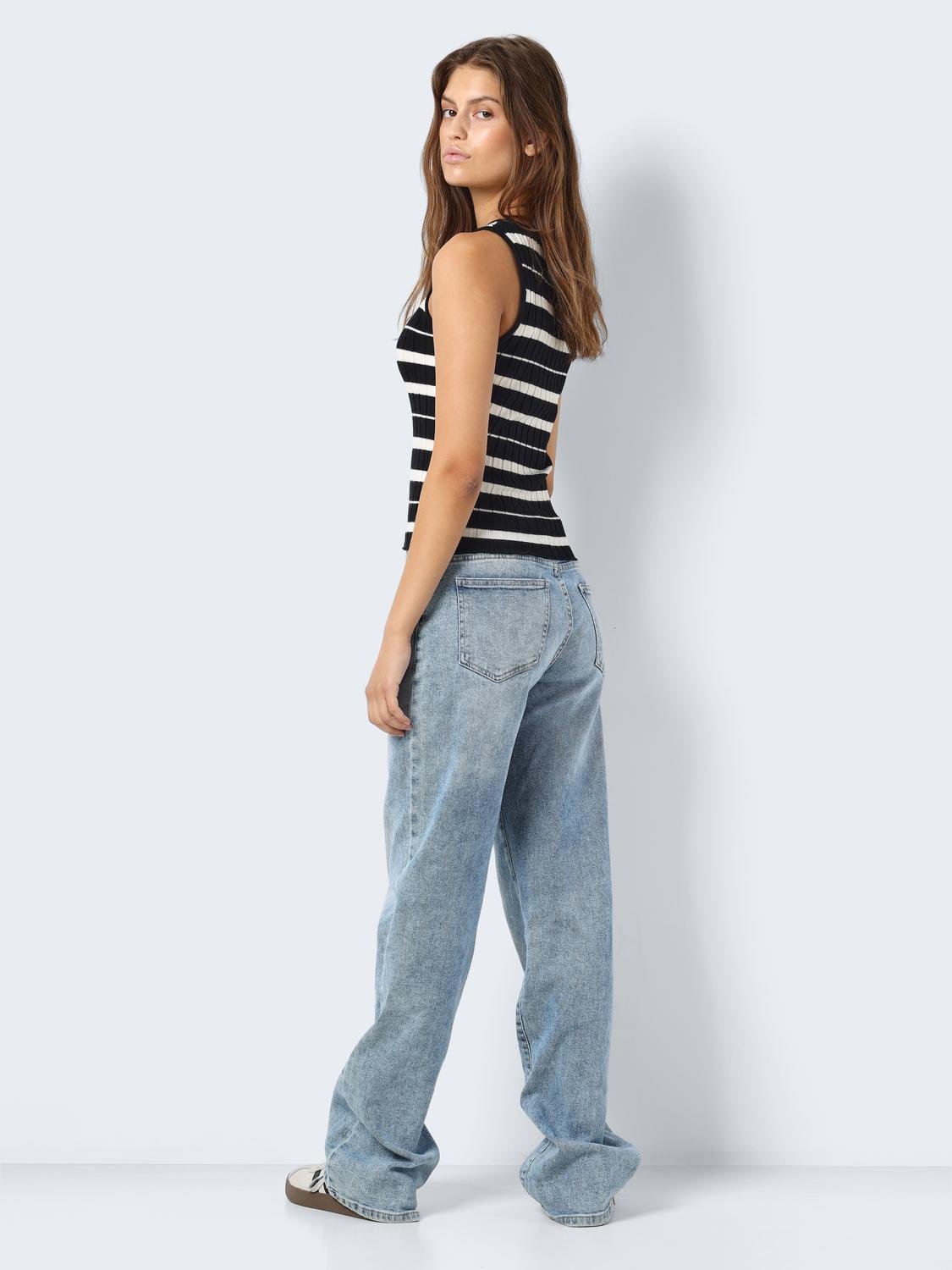 NMFREYA S/L O-NECK KNIT TOP FWD DD