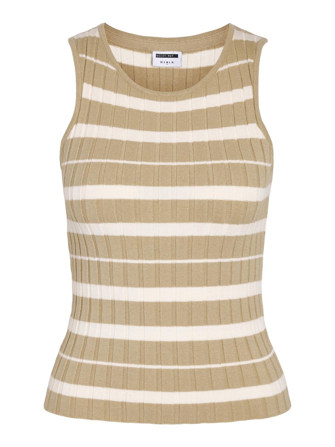 NMFREYA S/L O-NECK KNIT TOP FWD DD