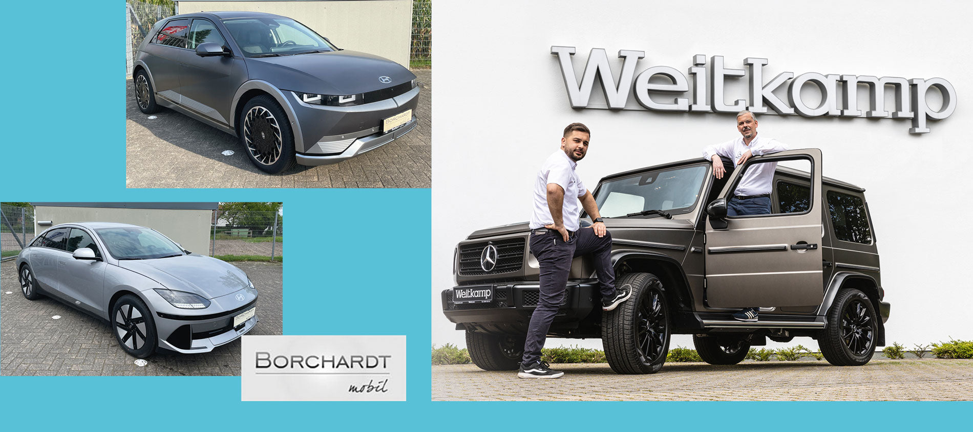 Coole Kerle - Fahrzeugpräsentation in der Modewelt am 10. Juni 2023