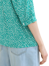 Bluse mit Ballonärmeln