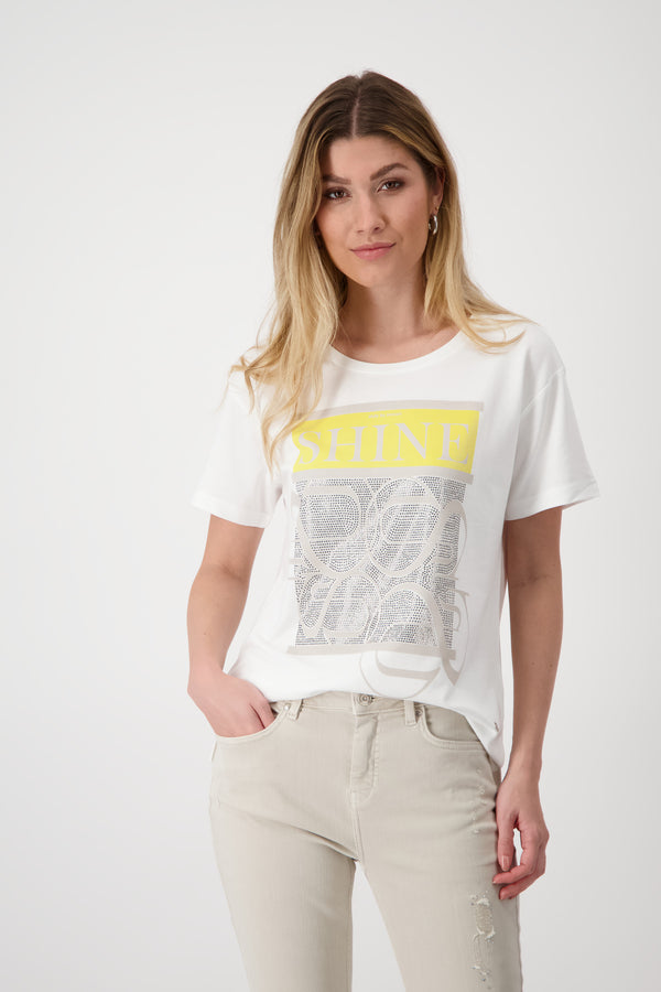 T Shirt mit Strass Steine
