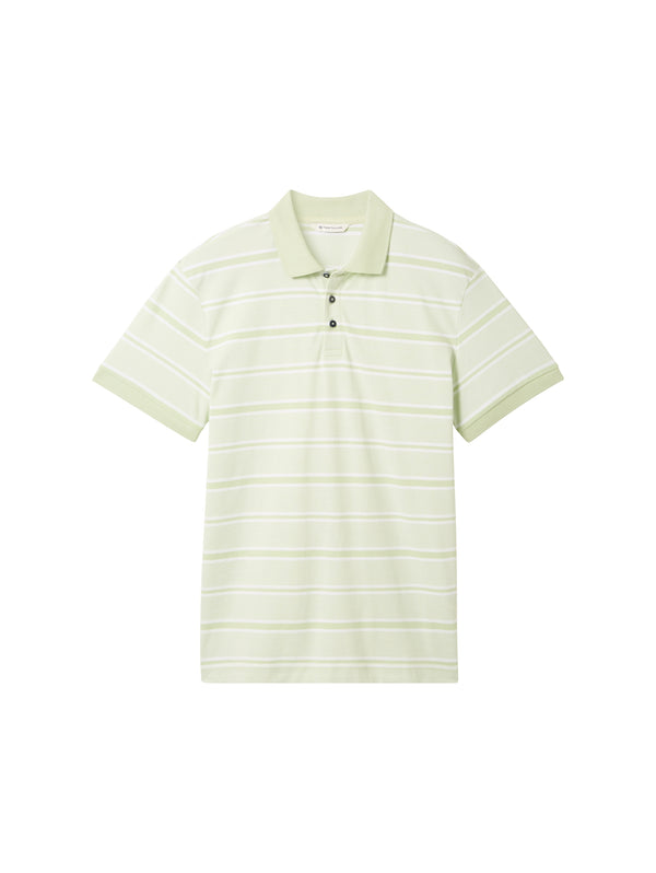 Poloshirt mit Streifenmuster