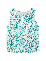 printed viscose top