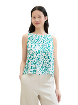 printed viscose top