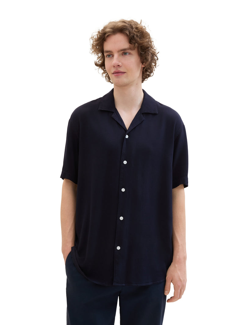 relaxed garment dye shirt