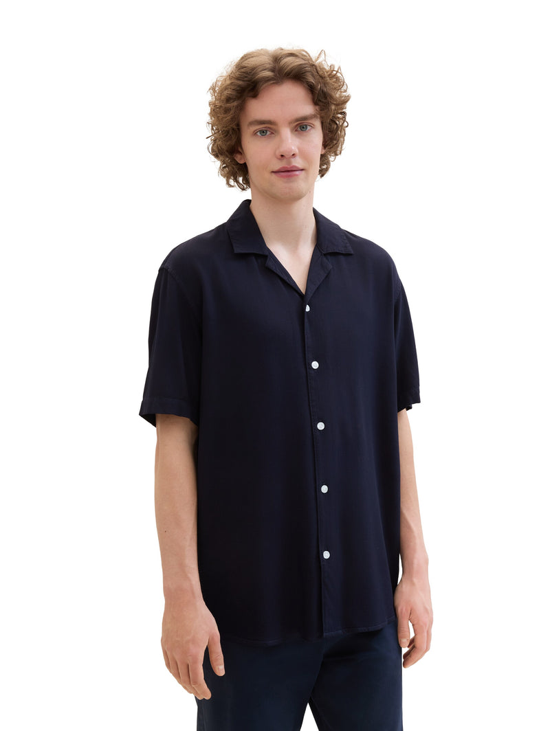 relaxed garment dye shirt