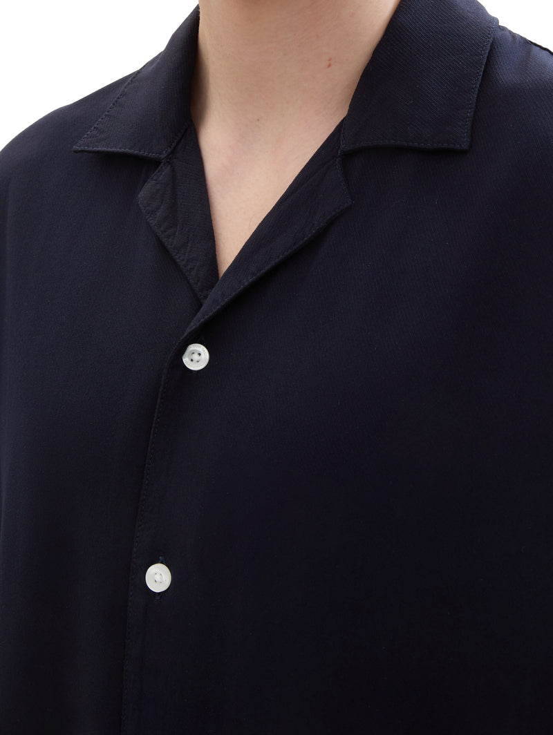 relaxed garment dye shirt