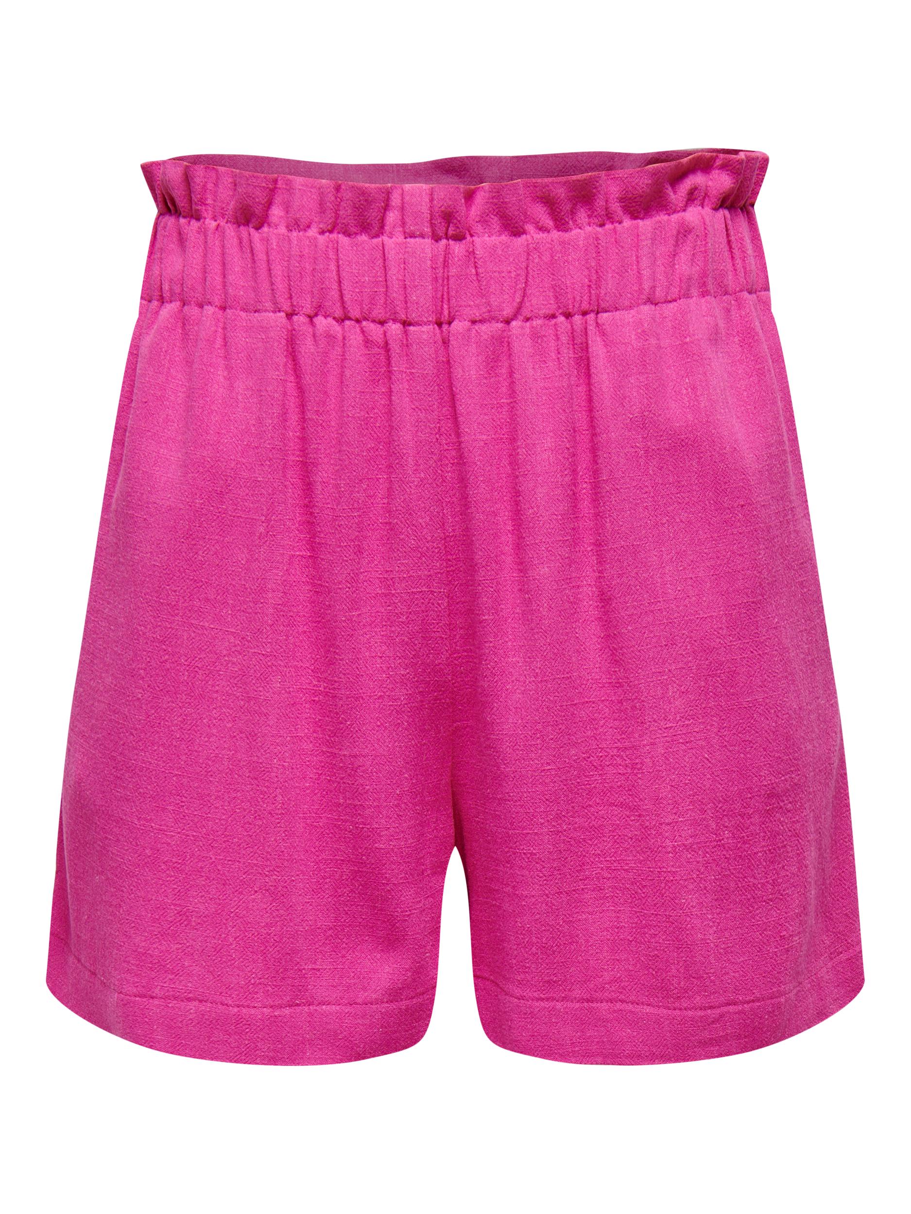 ONLSOLVI HW PB LINEN BL SHORTS PNT