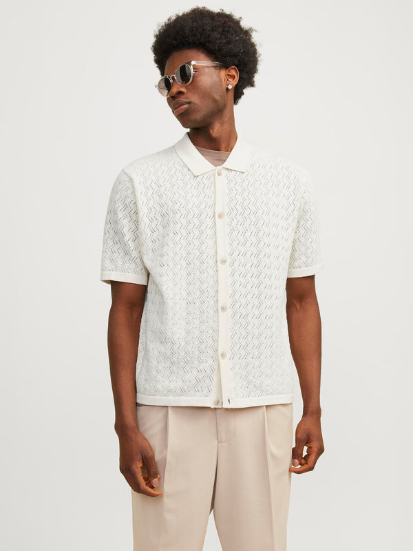 JORNOTO KNIT SS POLO LN