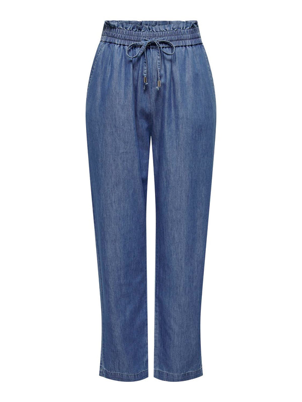ONLBEA HW ELASTIC DNM STRING PANT BJ
