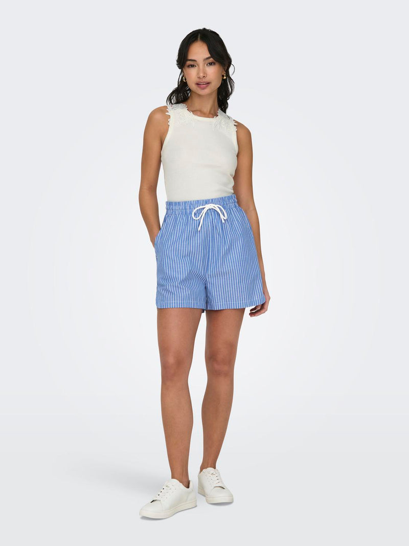ONLARJA STRIPE SHORTS WVN NOOS