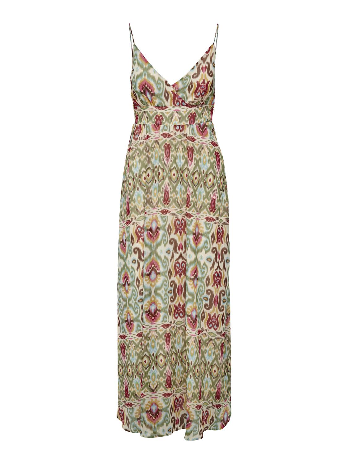 ONLASTA LIFE STRAP VNECK ANKEL DRESS PTM