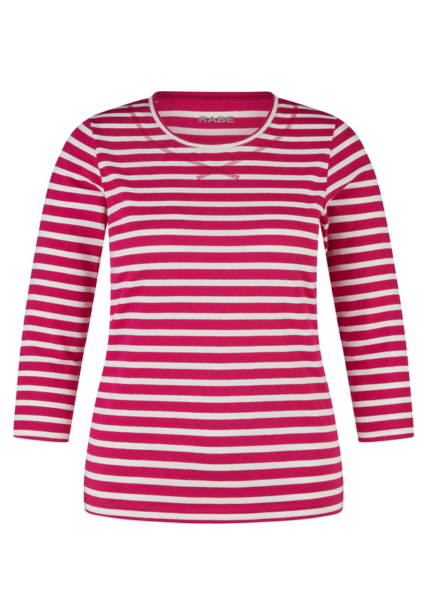 Langarm Shirt mit Streifen