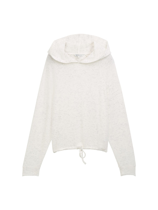 Jersey Hoodie in Melange Optik