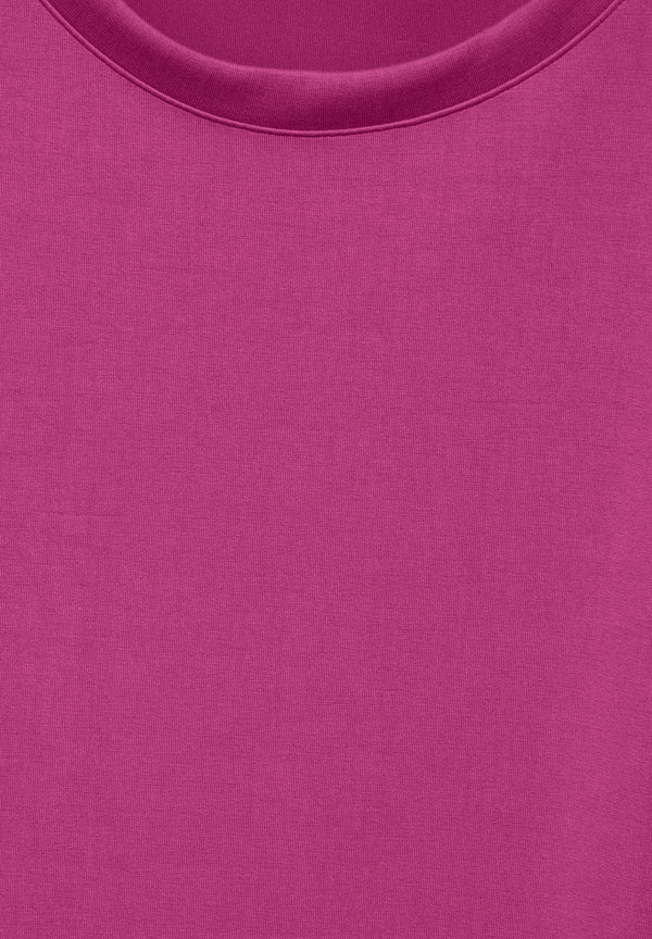 T-Shirt im Silk-Look