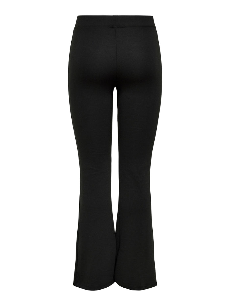 ONLFEVER STRETCH FLAIRED PANTS JRS NOOS