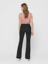 ONLFEVER STRETCH FLAIRED PANTS JRS NOOS