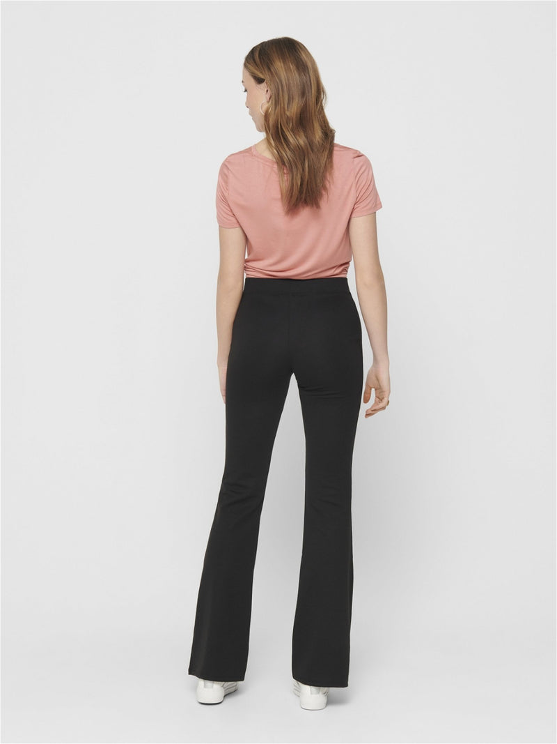 ONLFEVER STRETCH FLAIRED PANTS JRS NOOS