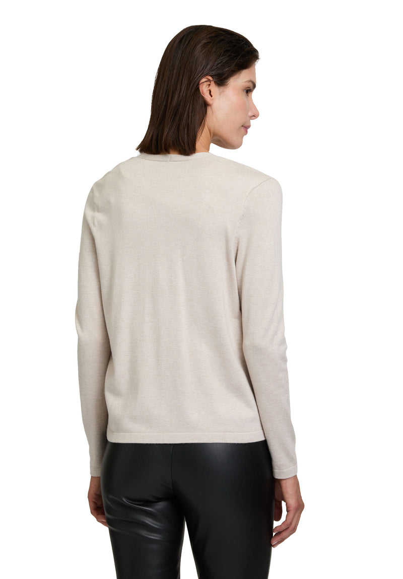 Feinstrickjacke