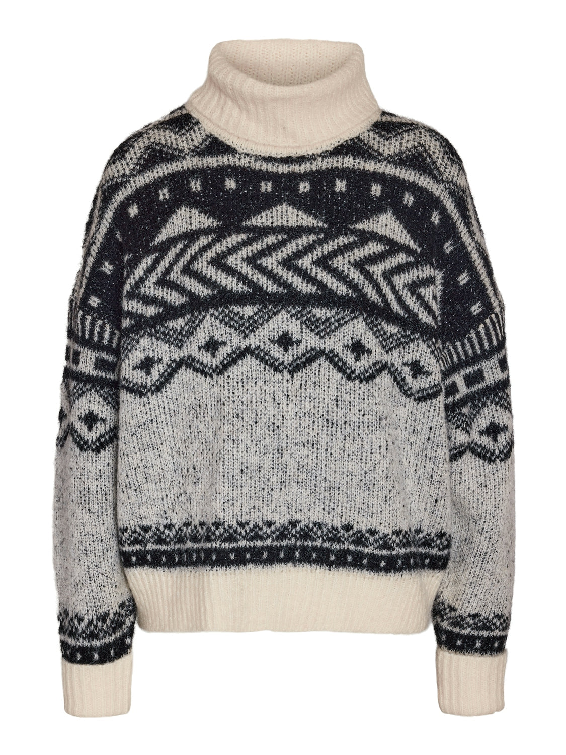 NMSHARE L/S ROLL NECK KNIT FWD